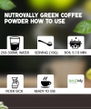 NutroVally Green Coffee Beans Powder for Weight Loss Instant Coffee  (200 g, Green Coffee Flavoured). 