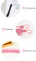 Clothesline Rope Elastic Cloth Drying Hanging Rope with 12 Clips and 2 Hooks Travel Clothesline Hanging Laundry Drying Rope (Multicolor) 185CM. 