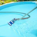 Pool Vacuum Head with Wheels, 14" Heavy Duty Head, Flexible Swimming Pool Vacuum Head. 