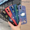 chenyyka For vivo S5 S6 Case Fashion Crayon Shin Chan Soft Phone Cases Thin Side Square Edge Casing Pattern Silicone Softcase Cover Shockproof Protection Cases. 