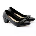 Opole Black Women court shoes  Women Pumps with block heel  TAAL Shoes. 