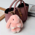 Bunny Plush Toy Rabbit Keyring Fluffy Keychain   Pendant Bag Charm. 