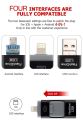 🔥FREE Shipping+COD🔥USB flash drive for iphone 7plus apple Pen Drive 128g 32g 64g Android OTG Pendrive for sony huawei U Disk 4 in 1 memory stick. 