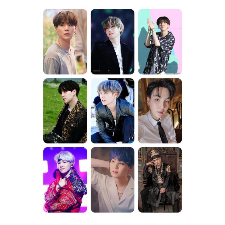 Yoongi Bts Photocards Pack of 9