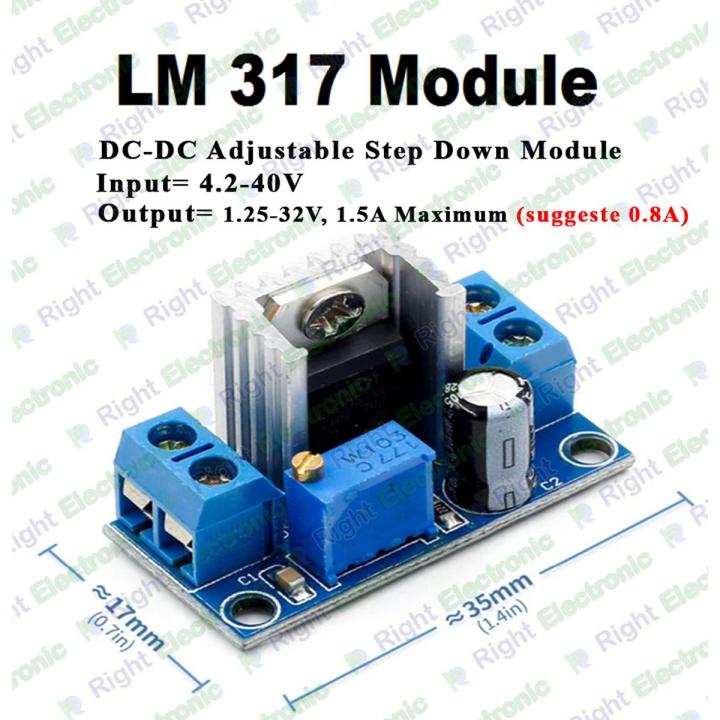 LM317%20lm%20317%20DC-DC%20Adjustable%20Linear%20Voltage%20Regulator%20Step%20Down%20mini%20Module%20-%20Image%202