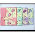 Baby 3 Pcs Suit & Bib with Wrapping Sheet[RANDOM COLOUR+RANDOM DESIGNS]. 