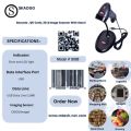 SKADOO High Speed Barcode QR Code & Image Scanner S900 With Stand. 