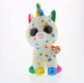 Ty Beanie Boos Harmonie Unicorn Plush Stuffed Toy. (12  inches ). 