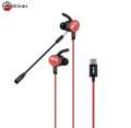 RONIN R-007 Gamerz Type-C Handsfree | 8D Surround Clear Sound Earphones | Crystal Clear Sound | Powerful & Deep Bass | Clear Calling | Immersive Stereo Sound | 122dB | 20Hz–20kHz | 1.2m Cable  | Ronin Gaming Hand free | Gaming Handfree | HF | Type C HF. 