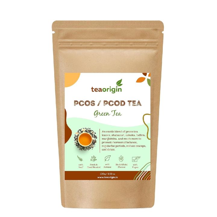 Tea Origin PCOS / PCOD Tea For Women, 100 gms Pack