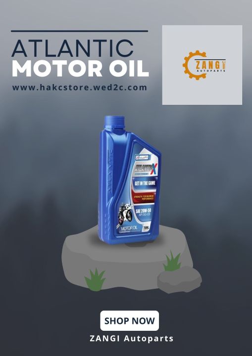 Motorcycle Engine Oil Atlantic X 20W 50 SG/CD 700ml – Atlantic Oil ... In ZANGI Autoparts