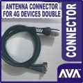 AVA Double Wire Antenna Connector For EVO Wingle Charji and all others Internet Devices 3G,s/4G,s. 