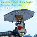 Motorcycle Bicycle Umbrella Sunshade Waterproof Sunproof Phone Holder Bike  HT-510. 