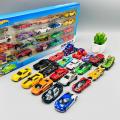 Pack Of 20 Metal Cars Pack Alloy Box Die Cast Metal Car Set Toys For Kids Children and Boys. 