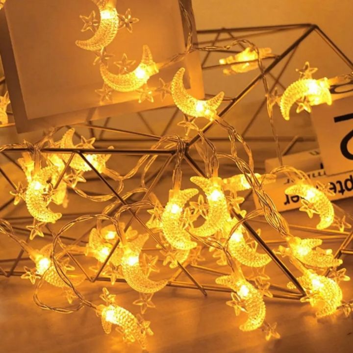 Moon 20 LED 3 meter Fairy Lights Battery Operated - Led String Light for Room Decoration