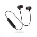 WIRELESS BLUETOOTH EARPHONES SPORT RUNNING HEADPHONES METAL MAGNETIC HEADSET STEREO BASS EARBUDS HANDSFREE WITH MIC/ Magnetic Handfree / Handsfree / Wirless Handfree / Sports Handfree. 