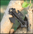 Outdoor Camping Survival Multi-Function Equipment Hand Tool/Multifunctional Stainless Steel Tool Card. 