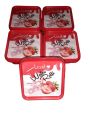 Lovish, imported wafer rolls Strawberry flavor. 