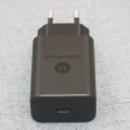 Motorola Turbo Power 27W PD Wall Charger - Fast Charging, Type C, EU Plug. 