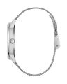 Guess Mens Silver Stainless Steel Case Silver Dial Silver Mesh Stainless Steel Bracelet Watch-GW0538G1. 