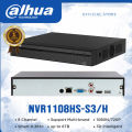 Dhaua 8Ch NVR DHI-NVR1108HS-S3/H  Compact 1U Lite H.265 Network Video Recorder. 