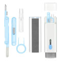 7 in 1 Keyboard Cleaning Kit – Electronic Cleaning Set with Soft Brush, Keycap Puller, Spray Bottle & Microfiber Cloth – Portable Multi-Purpose Cleaner for Laptop, PC, Earphones & Mobile Accessories. 
