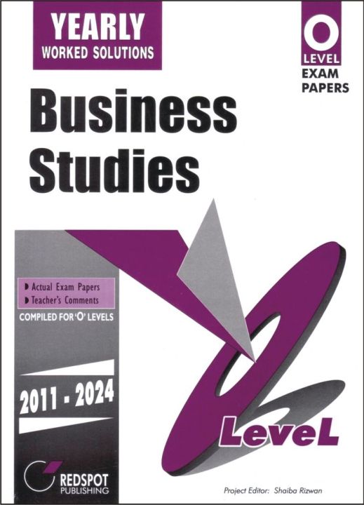 Redspot O Level Business Studies Yearly