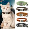 Dog Collar Multiple Styles Halloween Themed Bats Pumpkins Print Cat Collar. 