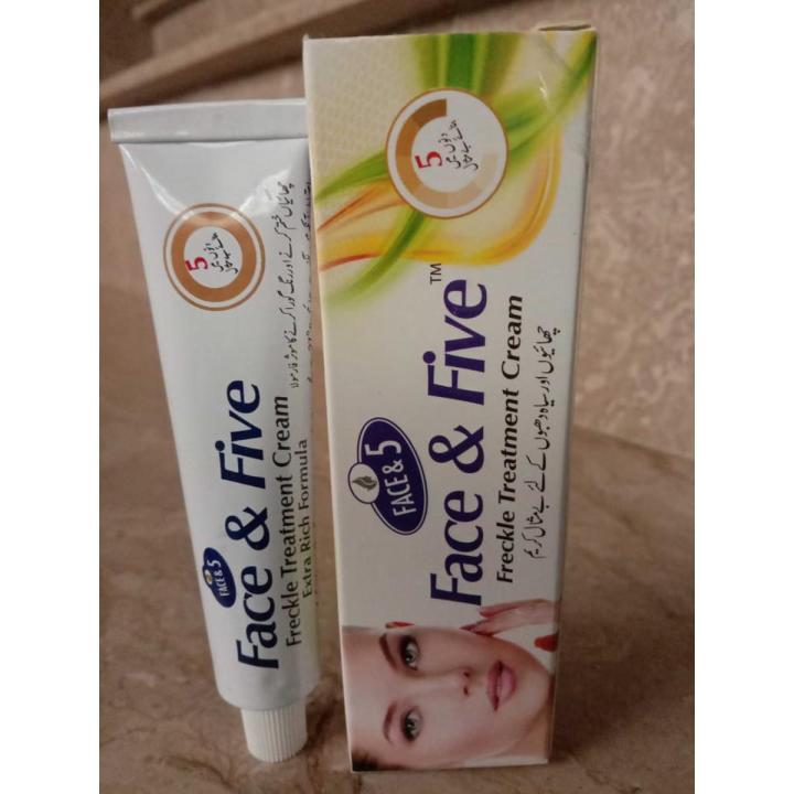 Face & Five Freckle Cream for men and women
