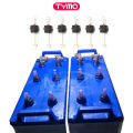 TYMO Brand New 6 Pcs Water Level Indicator Battery Caps for 100 to Tubular battery Lead Acid (M28, 84mm). 