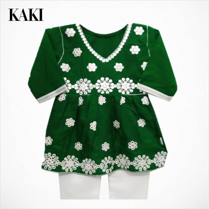 Green%20Traditional%20Dress%20For%20Baby%20Girl%20in%20Pakistan%20-%20Image%202