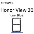 Sim Micro SD Card Socket Holder Slot Tray Reader For HuaWei Honor View 20 Pro Lite 20i Adapter Container Connector. 