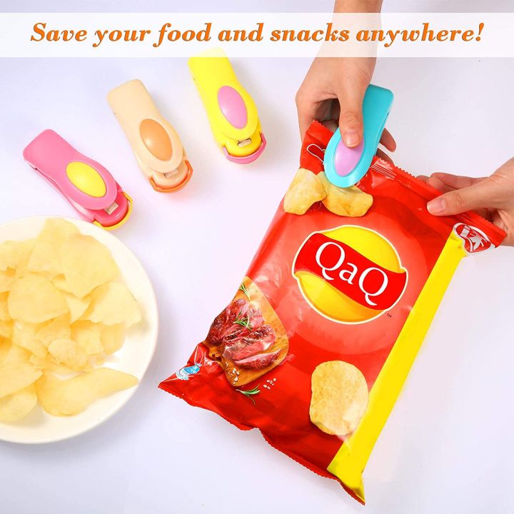 Portable Mini Heat Sealing Machine Impulse Sealer Seal Packing Plastic Bag for Food Storage