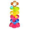 Roll Ball Baby Play Toy Funny Education Rolling Ball Roll n Swirl 5 Tier Multi Colored Game for Babies Best Gift. 