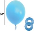 Light Blue Balloons - Light Blue Color Latex (10, 25, 50 and 100) Pieces. 