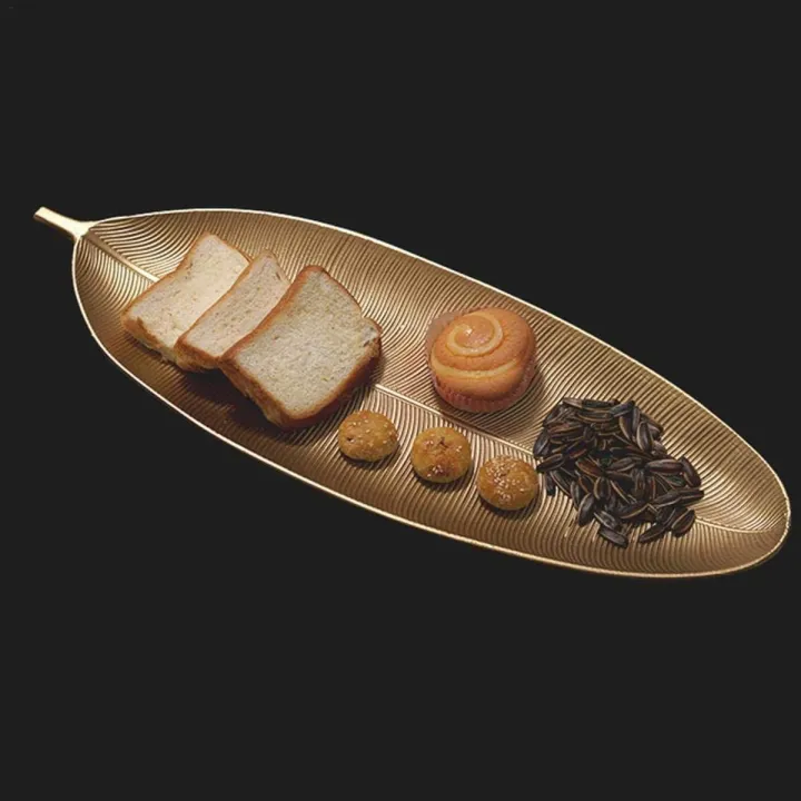 Simple%20Nordic%20Style%20Wooden%20Golden%20Tray%20Pineapple%20Leaf%20Shape%20Snack%20Fruit%20Bowl%20Wooden%20Storage%20Tray%20-%20Image%202