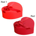 Gift Box with Bowknot Multi-Purpose Paper Flowers Heads Packaging Box for Birthday. 