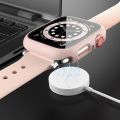 Glass+Matte Watch Cover for Apple Watch Case 45mm 41mm 44mm 40mm 42mm 38mm Bumper+Screen Protector for Iwatch 7 6 5 SE 4 3 2 1. 