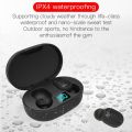 E6S TWS Wireless Bluetooth Headset Waterproof Noise Cancelling LED Earbuds with Mic Wireless Headphones Bluetooth Earphones. 
