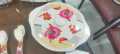 80 Pcs Premium Quality Plastic Dinner Set 8 Persons Serving, Elegant Design Durable Plastic Dinner Set - White. 