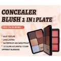 12 Color Makeup Forever Ultra HD  Blush & Concealer  Palette. 