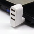 3 Port 2.0 Usb Hub High Speed Rotate Splitter For Lap Pc Hub. 