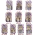10pcs Threading Domestic Sewing Apparatus Needles 75/11 80/12 90/14 100/16 110/18. 