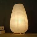 White Paper Lantern Lampshade Desk Lamp Shade, Standing Lamp Decor Easy to Assemble. 