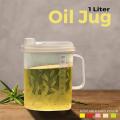 Oil Jug Plastic (1 Liter) Plastic Oil Jug High quality beautiful design, Cooking Essentials. 