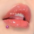 Small light bulb acrylic lip nail, hot girl's sparkling sweet and cool lip ring, small ball lip nail, comfortable ear bone nail piercing jewelry. 