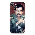Saddam Hussein Iraq Flag For iPhone 11 12 13 15 14 Pro Max Phone Case X XR XS 7 8 Plus SE 2020 Black Soft Silicone Cover Funda. 