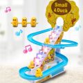 Musical Duck Roller Coaster Track Set for Kids and Toddlers. 
