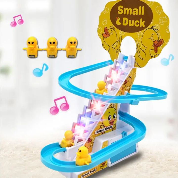Musical Duck Roller Coaster Track Set for Kids and Toddlers