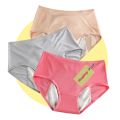 SHOPBOP Pack of 3 Leak Proof Menstrual Panties of Large Size Cotton Panties Women Sexy Physiological Underwear Period Waterproof Briefs. 